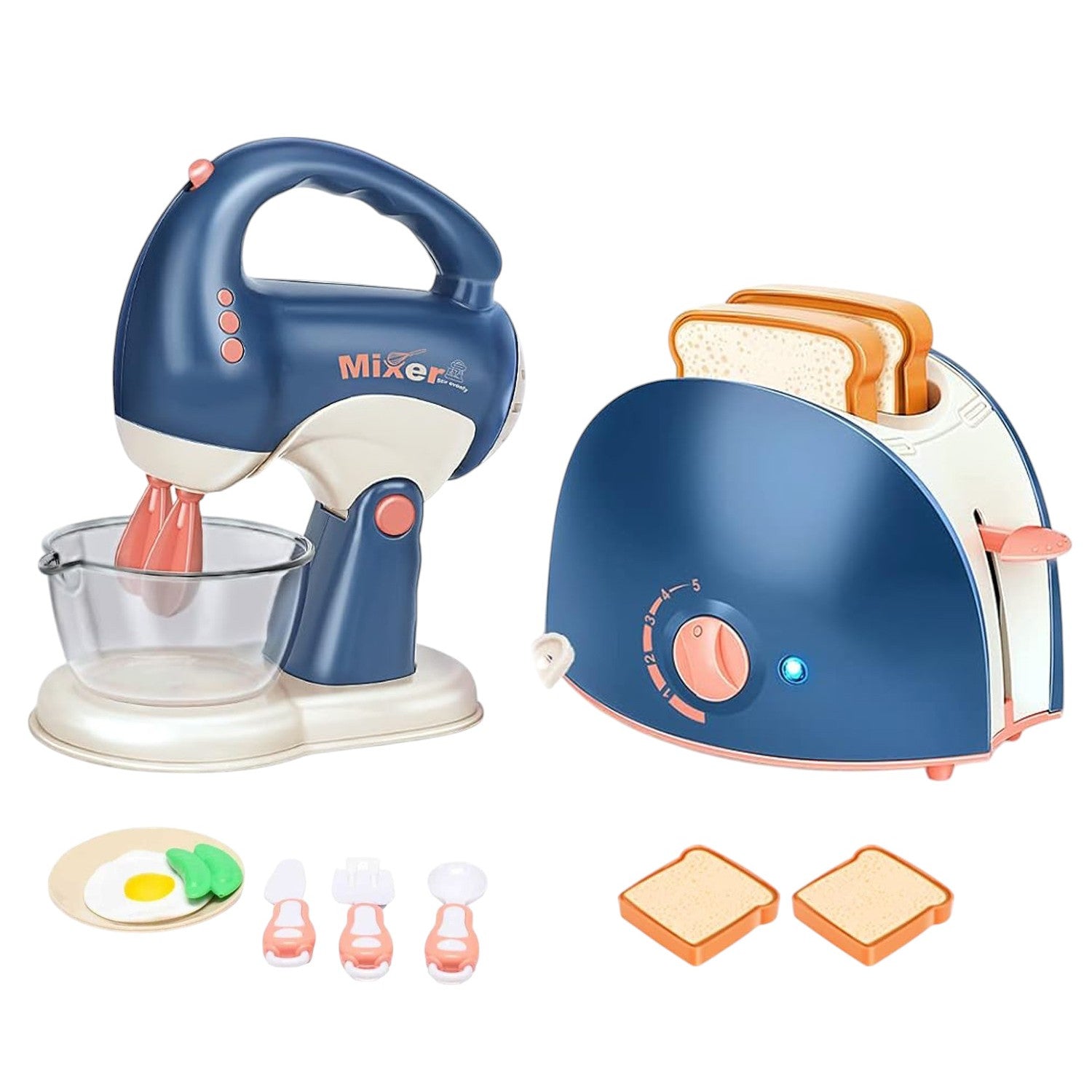 Set Accesorii Bucatarie Copii KidProtect Toasty Mix Set Set Accesorii Bucatarie Copii KidProtect Toasty Mix Set